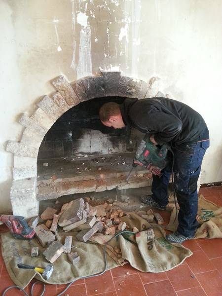 INSTALLATION INSERT DANS CHEMINEE EXISTANTE