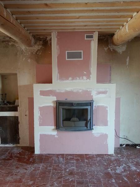 INSTALLATION INSERT DANS CHEMINEE EXISTANTE