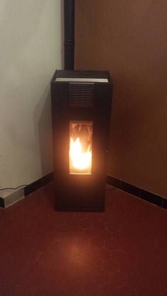 Installation poêle à granulés