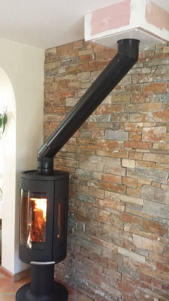 Installation poêle à bois