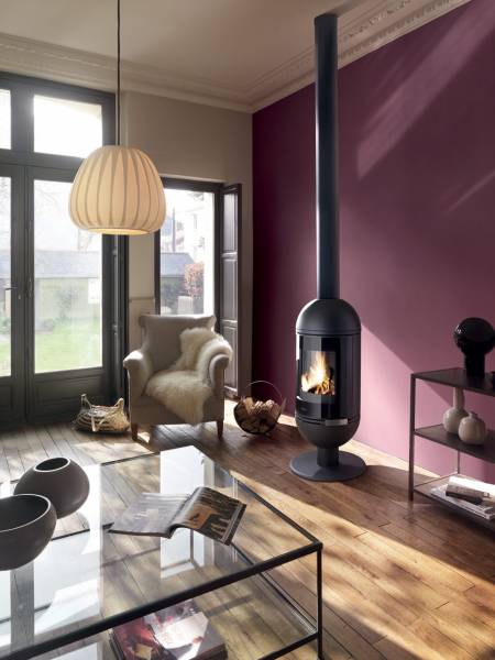 Poêle à bois étanche ALTAIS de chez DEVILLE SAINT-SAVOURNIN