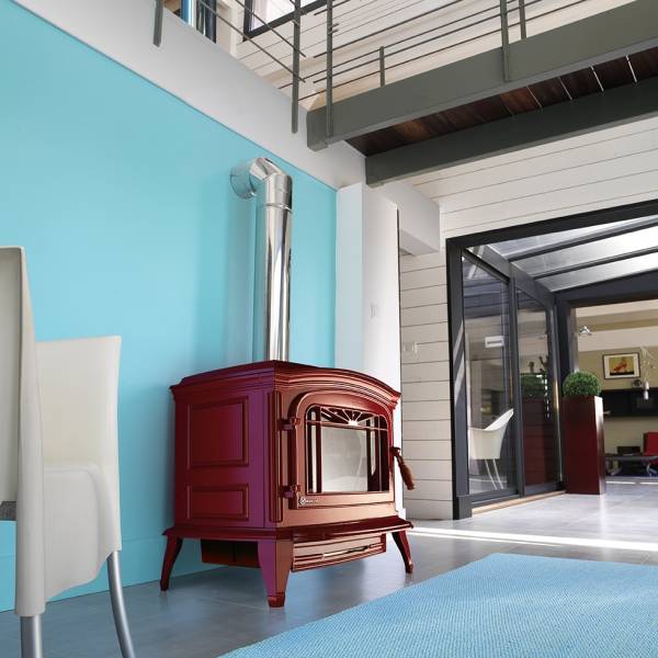 Poêle à bois BRADFORD de chez INVICTA FUVEAU