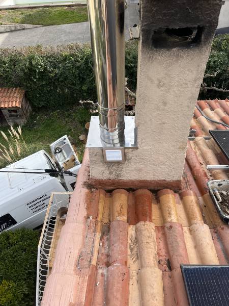 Tubage conduit  insert sur Les Pennes Mirabeau