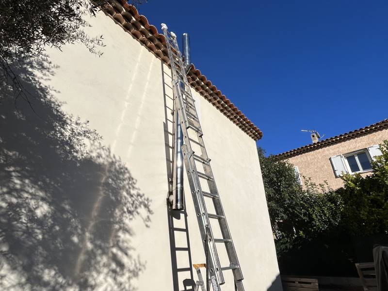 Tubage de chaudière à gaz à Marseille près d'Aubagne
