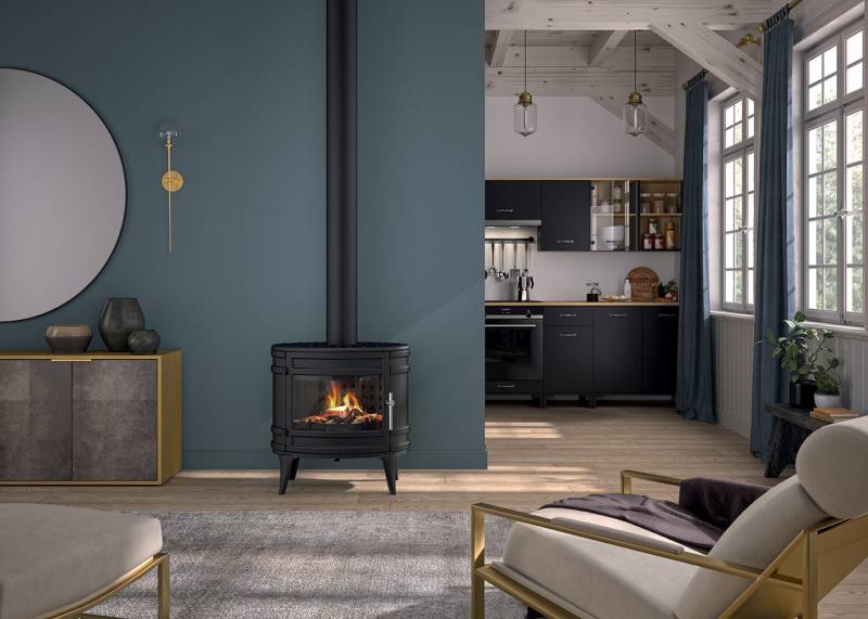 Poêle à bois MANDORIN de chez INVICTA MARSEILLE 13008