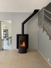 Notre zone d'activité pour ce service Vente de poêles à bois étanches ou raccordables Invicta