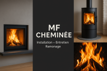 Notre zone d'activité pour ce service Rénovation et remise aux normes de poêle ou de cheminée